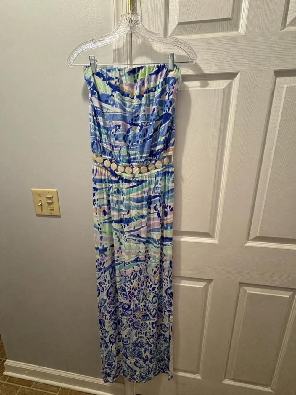 Lilly Pulitzer Mika Cut Out Maxi Dress Size Small - Picture 1 of 4